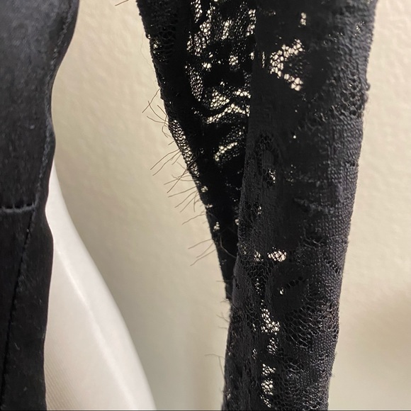 Guess by Marciano Silk Lace Mini Dress black XS - Picture 5 of 13